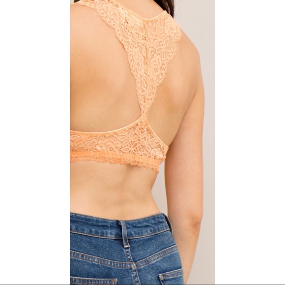 Solid Lace Racerback Bralette - Picture 6 of 6